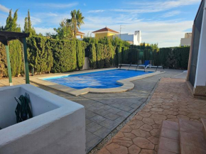 Villa with Private Pool & Rooftop Terrace Sleeps6 Zurgena